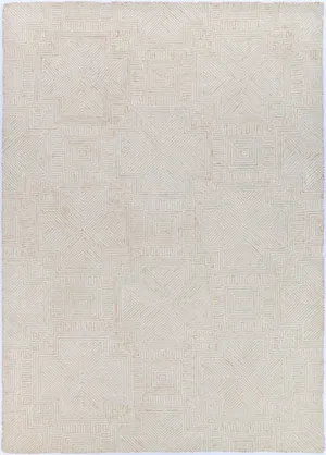 Labyrinth 09D Beige by Wild Yarn, a Contemporary Rugs for sale on Style Sourcebook