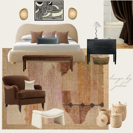 chocolate dream bedroom Interior Design Mood Board by design by jules on Style Sourcebook