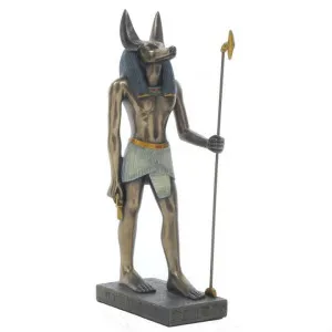 Veronese Cold  Cast Bronze Egyptian Mythology Figurine, Standing Anubis, Small by Veronese, a Statues & Ornaments for sale on Style Sourcebook