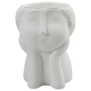 Nexos Sunny Cement Planter Pot, Large by Casa Uno, a Plant Holders for sale on Style Sourcebook