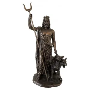 Veronese Cold Cast Bronze Coated Greek Mythology Figurine, Hades by Veronese, a Statues & Ornaments for sale on Style Sourcebook