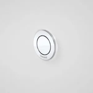Invisi Series Ii® Round Single Flush Custom Buttons - Satin In Chrome Finish By Caroma by Caroma, a Toilets & Bidets for sale on Style Sourcebook