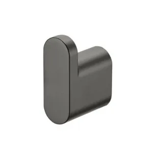 Madrid Robe Hook Gunmetal | Made From Zinc In Gold By Oliveri by Oliveri, a Shelves & Hooks for sale on Style Sourcebook