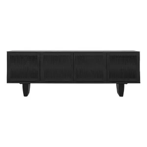 Cortez Entertainment Unit 180cm in Sandblast Black by OzDesignFurniture, a Entertainment Units & TV Stands for sale on Style Sourcebook
