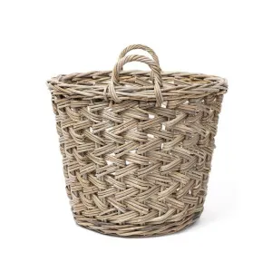 Portobello Cane Round Basket by Wicka, a Baskets & Boxes for sale on Style Sourcebook