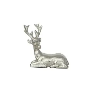 Arlington Metal Stag Sculpture, Sitting by French Country Collection, a Statues & Ornaments for sale on Style Sourcebook