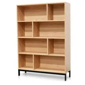 Deakin Wooden Bookcase - Natural by Interior Secrets - AfterPay Available by Interior Secrets, a Bookshelves for sale on Style Sourcebook
