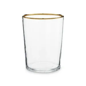 VTWonen Decorative Glass Gold 12cm Vase by null, a Vases & Jars for sale on Style Sourcebook