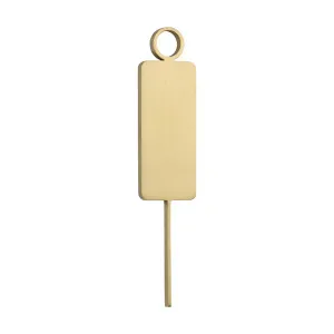 Male Restroom Sign - 140mm - Brushed Brass by ABI Interiors Pty Ltd, a Outdoor Accessories for sale on Style Sourcebook