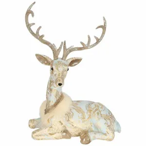Chinois Brocade Deer Ornament, Style B by Florabelle, a Statues & Ornaments for sale on Style Sourcebook
