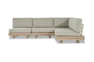 Newport Outdoor Corner Sofa, White, by Lounge Lovers by Lounge Lovers, a Sofas for sale on Style Sourcebook