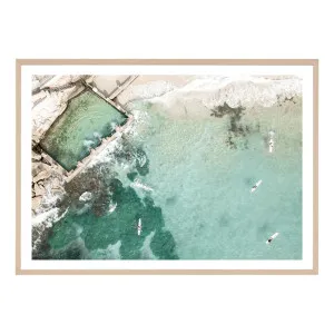 Coogee Paddle Framed Print in 87 x 62cm by OzDesignFurniture, a Prints for sale on Style Sourcebook