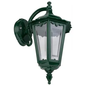 Chester Italian Made IP43 Exterior Down Wall Lantern, Style B, Small, Green by Domus Lighting, a Outdoor Lighting for sale on Style Sourcebook