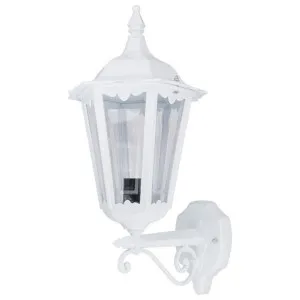 Chester Italian Made IP43 Exterior Up Wall Lantern, Style A, White by Domus Lighting, a Outdoor Lighting for sale on Style Sourcebook