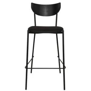 Marco Commercial Grade Steel Bar Stool, Vinyl Seat, Black / Black by Eagle Furn, a Bar Stools for sale on Style Sourcebook