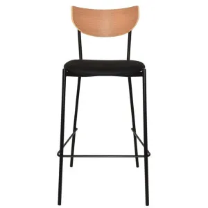 Marco Commercial Grade Steel Bar Stool, Vinyl Seat, Natural / Black by Eagle Furn, a Bar Stools for sale on Style Sourcebook