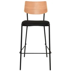 Texas Commercial Grade Steel Bar Stool, Vinyl Seat, Natural / Black by Eagle Furn, a Bar Stools for sale on Style Sourcebook