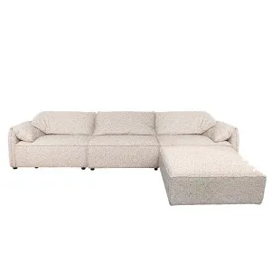 Layla 3 Seater Sofa with Ottoman by Urban Road, a Sofas for sale on Style Sourcebook