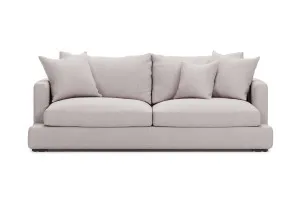 Long Beach 3 Seat Sofa, Grey, by Lounge Lovers by Lounge Lovers, a Sofas for sale on Style Sourcebook