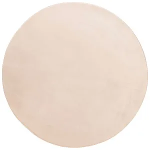 Una Beige Plush Rollie Pollie Round Playmat by Miss Amara, a Contemporary Rugs for sale on Style Sourcebook