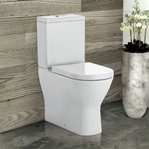 Delta Rimless Extra Height Back To Wall Suite P Trap Gloss White by Fienza, a Toilets & Bidets for sale on Style Sourcebook