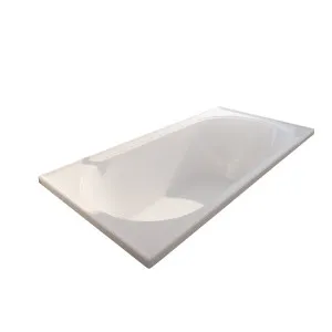 Jaya Inset Bath Acrylic 1665 Gloss White by decina, a Bathtubs for sale on Style Sourcebook