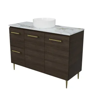 Hunter Vanity On Legs 1200 Centre WG Basin SilkSurface AC Top by Timberline, a Vanities for sale on Style Sourcebook