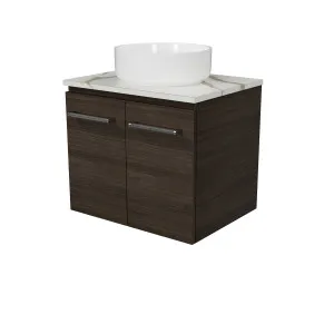 Hunter Vanity Wall Hung 600 Centre WG Basin SilkSurface AC Top by Timberline, a Vanities for sale on Style Sourcebook