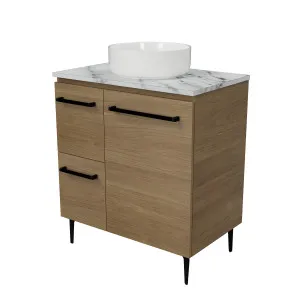 Hunter Vanity On Legs 750 Centre WG Basin SilkSurface AC Top by Timberline, a Vanities for sale on Style Sourcebook