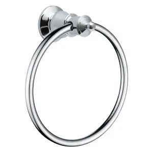 Lillian Towel Ring Chrome by Fienza, a Towel Rails for sale on Style Sourcebook