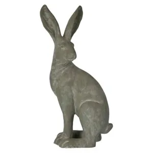 Henry Hare Sculpture, Standing, Large, Grey by Florabelle, a Statues & Ornaments for sale on Style Sourcebook