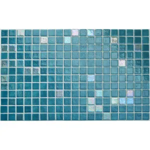 Aust Designer Emerald Mos Glass Gloss (25x25)  312x495 by Beaumont Tiles, a Brick Look Tiles for sale on Style Sourcebook