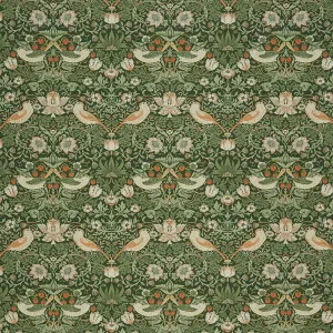 Strawberry Thief Nettle by Wiliam Morris At Home, a Fabrics for sale on Style Sourcebook