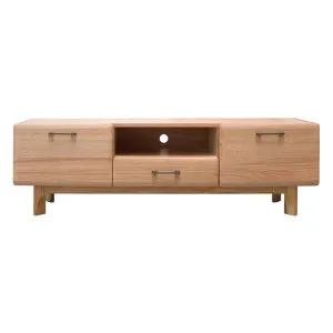 Forsinard Tasmanian Oak Timber 2 Door 1 Drawer TV Unit, 160cm by OZW Furniture, a Entertainment Units & TV Stands for sale on Style Sourcebook