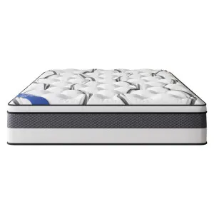 Serene Euro Top Pocket Spring Medium-to-Firm Mattress, King by Glano, a Mattresses for sale on Style Sourcebook