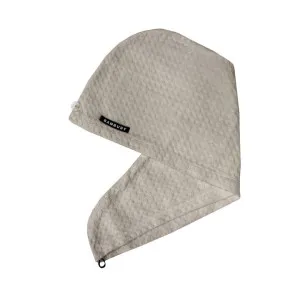 Bambury Matrix Microfibre Hair Wrap, Stone by Bambury, a Towels & Washcloths for sale on Style Sourcebook