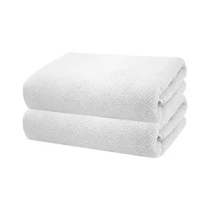 Bambury Angove Cotton Bath Sheet, Pack of 2, White by Bambury, a Towels & Washcloths for sale on Style Sourcebook