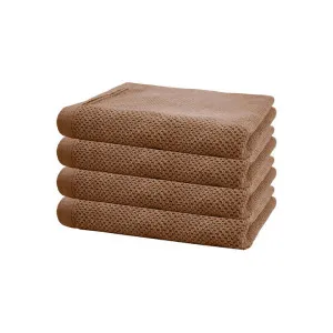 Bambury Angove Cotton Hand Towel, Pack of 4, Woodrose by Bambury, a Towels & Washcloths for sale on Style Sourcebook