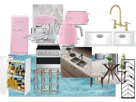 Barbie`s  kitchen Interior Design Mood Board by Annette S. Interior design on Style Sourcebook