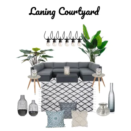 Laning Courtyard Interior Design Mood Board by kjensen on Style Sourcebook