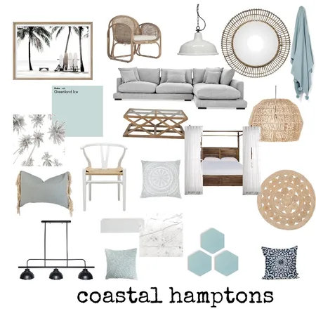 Coastal Hamptons Moodboard Interior Design Mood Board by StyleChic on Style Sourcebook