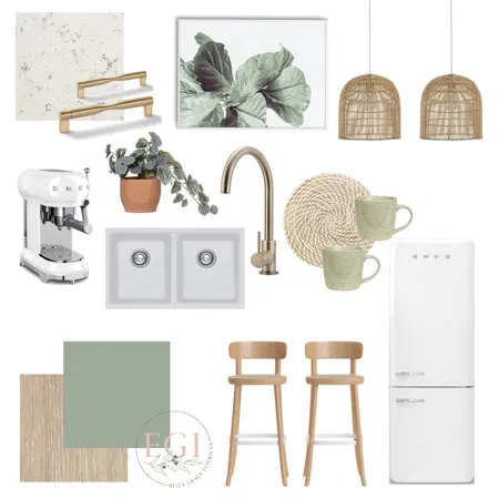 Sage Kitchen Interior Design Mood Board by Eliza Grace Interiors on Style Sourcebook
