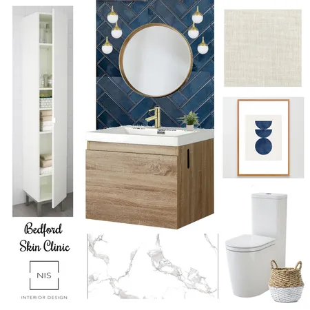 Bedford Skin Clinic - Bathroom (option A) Interior Design Mood Board by Nis Interiors on Style Sourcebook