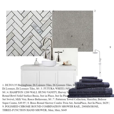 Master ensuite Interior Design Mood Board by ainslee1 on Style Sourcebook