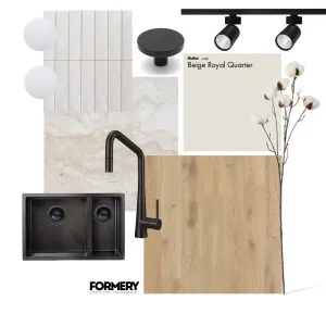 Townhouse Kitchen Concept Interior Design Mood Board by Formery | Architect & Interior Designer Melbourne on Style Sourcebook
