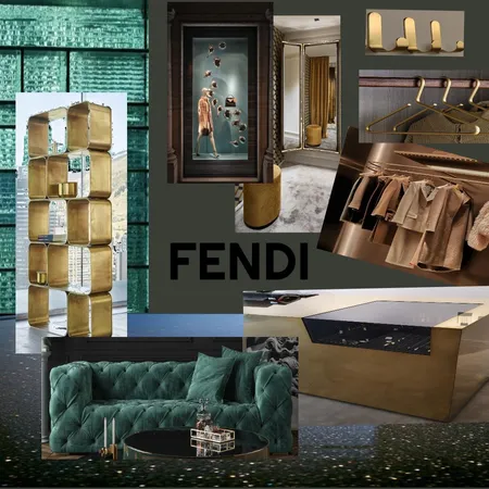 FENDI Interior Design Mood Board by oli.d@windowlive.com on Style Sourcebook
