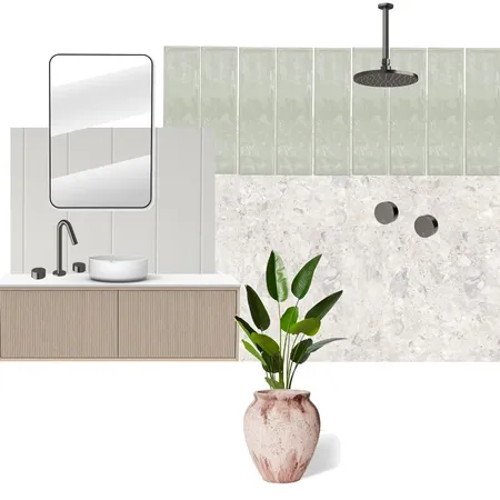 Modern Coastal Bathroom Interior Design Mood Board by DKB PROJECTS on Style Sourcebook