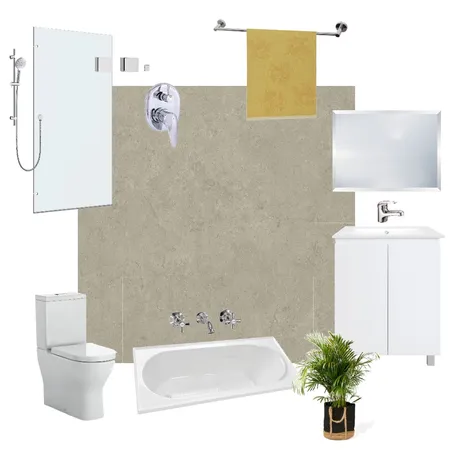 Complete Bathroom Package - Mediterranean Interior Design Mood Board by Beaumont Tiles on Style Sourcebook