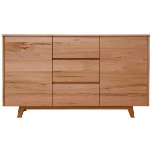 Wade Tasmanian Oak 2 Door 3 Drawer Buffet Table, 150cm by OZW Furniture, a Sideboards, Buffets & Trolleys for sale on Style Sourcebook