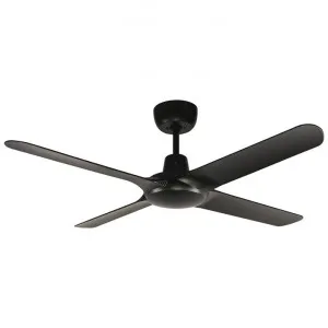 Ventair Spyda Commercial Grade Indoor / Outdoor 4 Blade Ceiling Fan, 140cm/56", Matte Black by Ventair, a Ceiling Fans for sale on Style Sourcebook